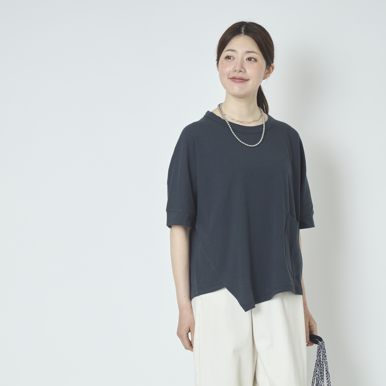 LINEN TERRY LOOSEプルオーバー FRAMeWORK tシャツ 「追加」LINEN TERRY LOOSEプルオーバー 2
